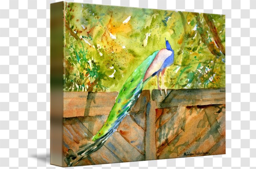 Watercolor Painting Gallery Wrap Canvas Art - Ecosystem Transparent PNG