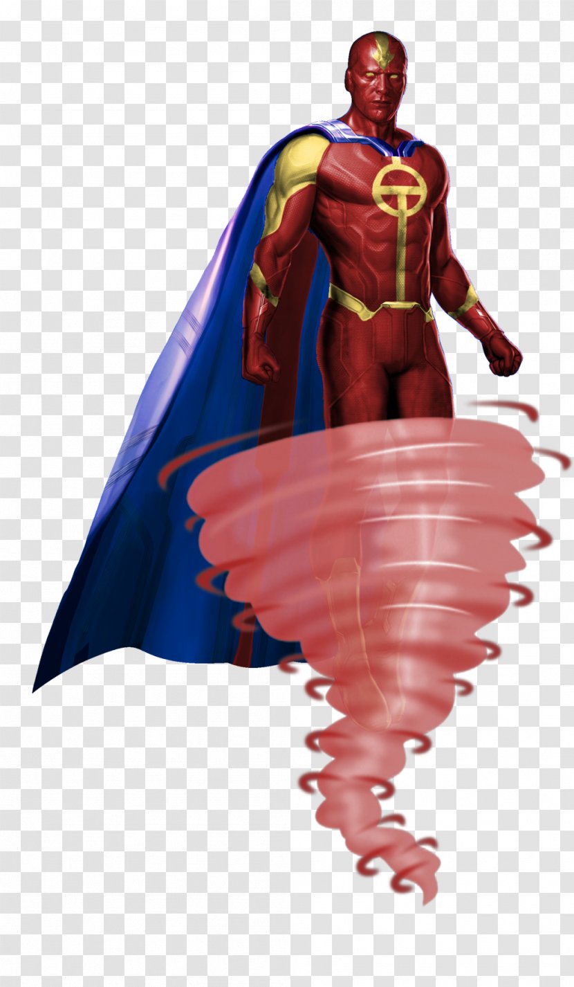 Superman Clint Barton Superhero Red Tornado DeviantArt - Watercolor - Flash Transparent PNG