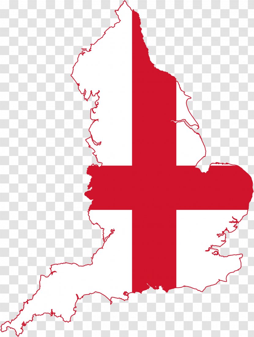 Flag Of England Map The United Kingdom Clip Art Transparent PNG