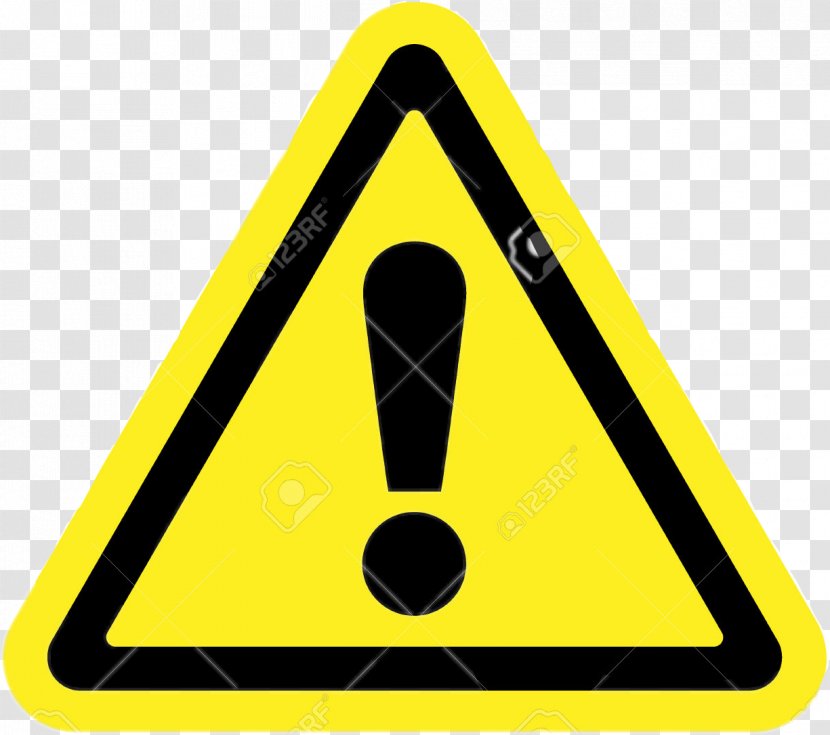 Warning Sign Hazard Safety Exclamation Mark Transparent PNG