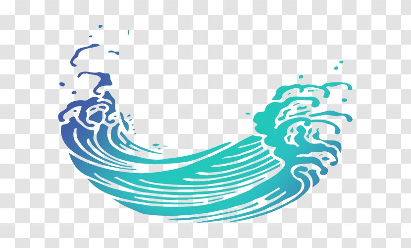 Koi T-shirt Dragon Boat Festival - Pet - Thanksgiving Blue Waves Transparent PNG
