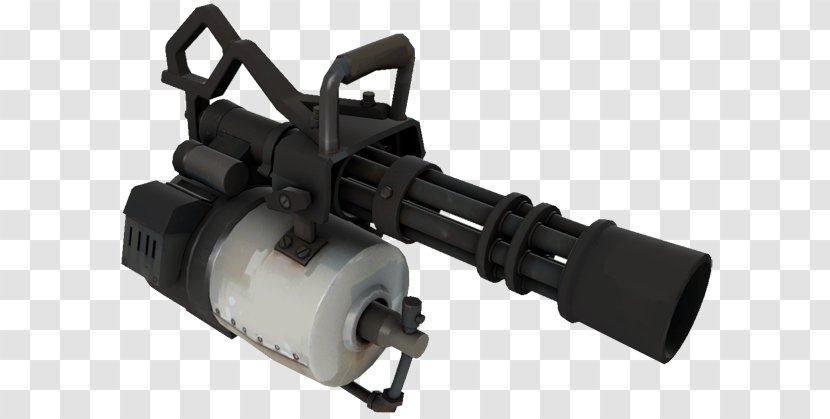 Team Fortress 2 Minigun Weapon Grand Theft Auto: San Andreas Machine Gun - Hardware Transparent PNG