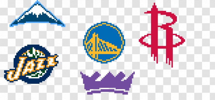 The NBA Finals Logo Pixel Art - Text - Nba Transparent PNG
