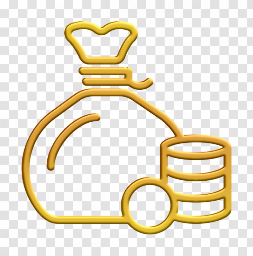 Rich Icon Money Business - Yellow Transparent PNG
