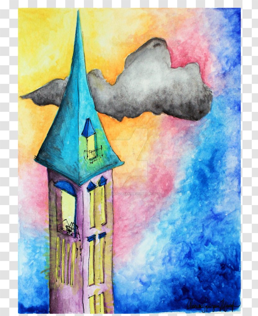Watercolor Painting Art Acrylic Paint - Sky Transparent PNG