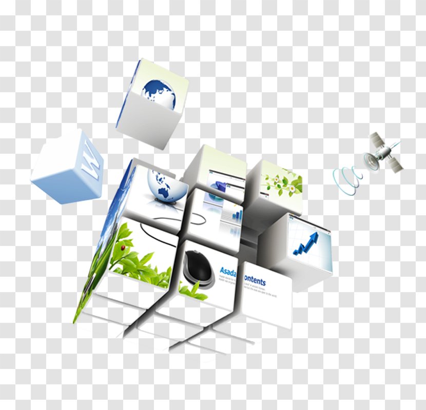 Businessperson Three-dimensional Space - Technology - Business Composite Map Transparent PNG