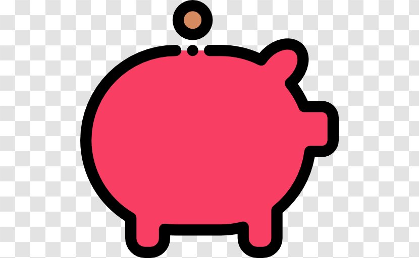 Clip Art Money - Piggy Bank Icon Transparent Transparent PNG