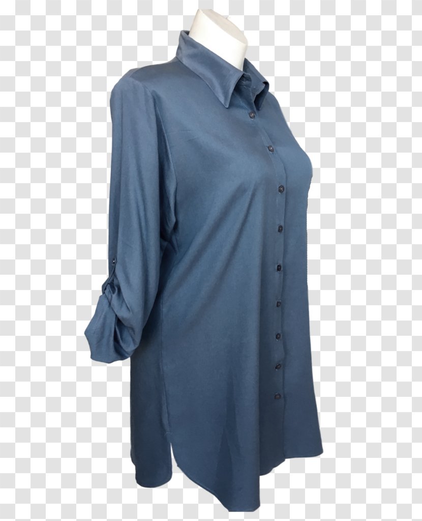 Blouse Dress Shirt Shirtdress - Tunic Transparent PNG