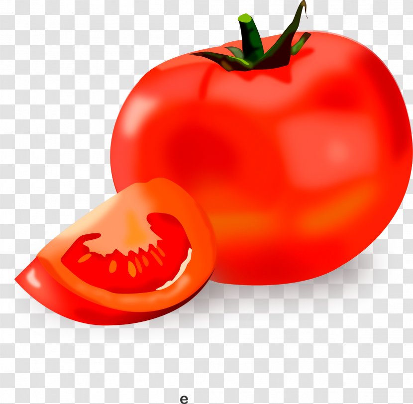 Tomato Soup Pizza Vegetarian Cuisine Cherry Tuna Salad - Bell Peppers And Chili Transparent PNG