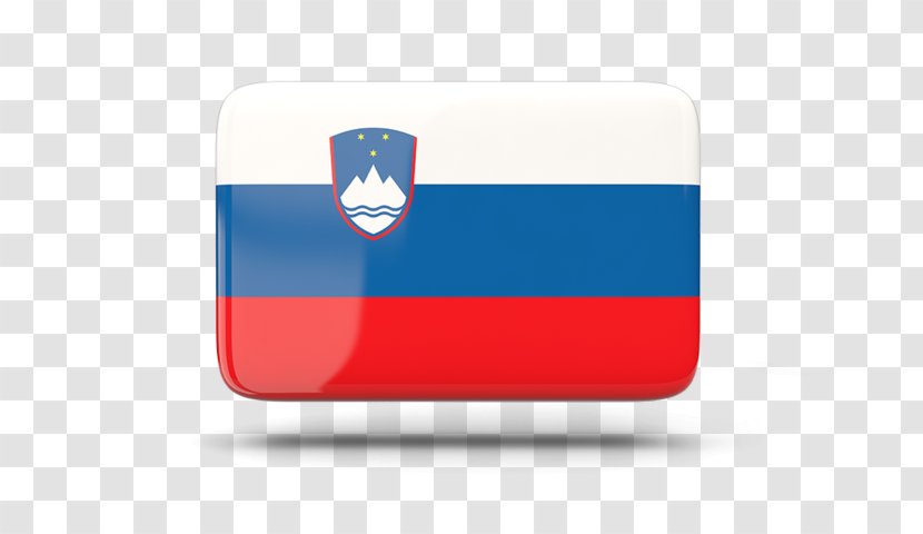 Flag Of Slovenia Rectangle - Blue Transparent PNG