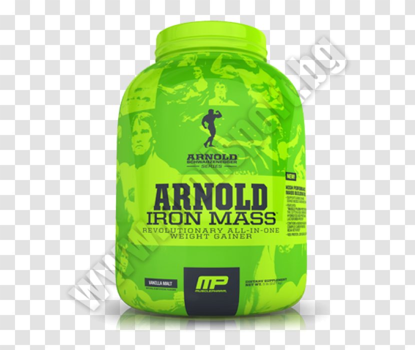 Dietary Supplement MusclePharm Corp Mass Bodybuilding Protein - Arnold Schwarzenegger Transparent PNG