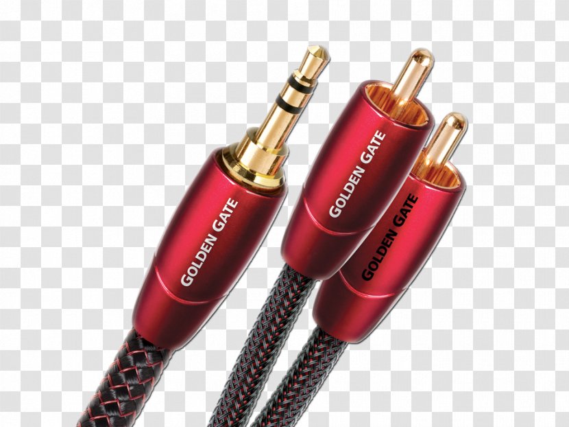 RCA Connector Phone Electrical Cable AudioQuest - Golden Stereo 0 Transparent PNG