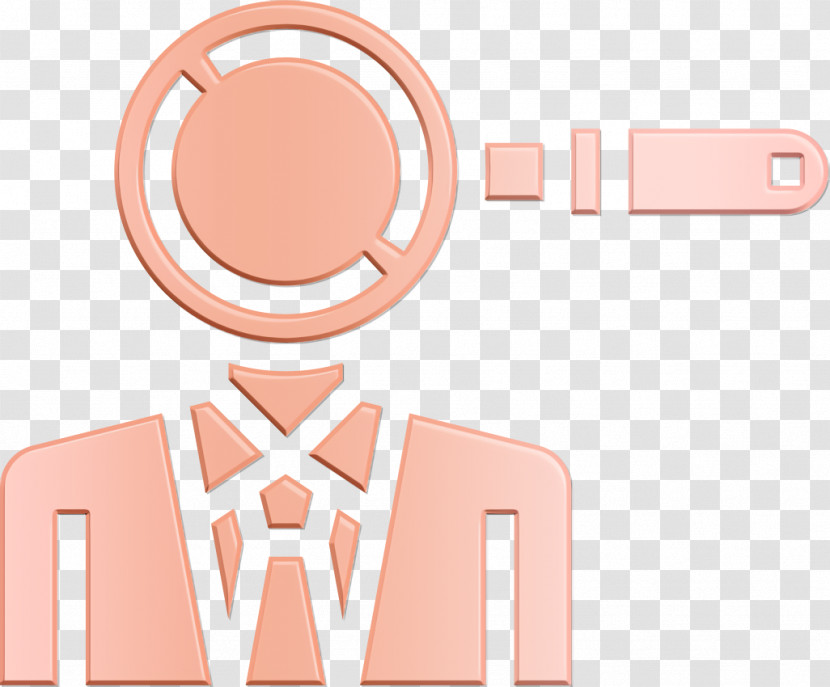 Seeker Icon Job And Resume Icon Personality Search Icon Transparent PNG