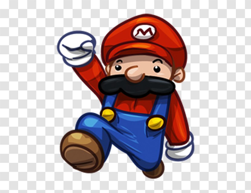 Clip Art JPEG - Fictional Character - Mario Transparent PNG