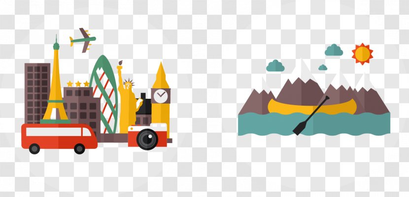 Vacation Euclidean Vector Icon - Tourist Attraction - Ocean City Transparent PNG