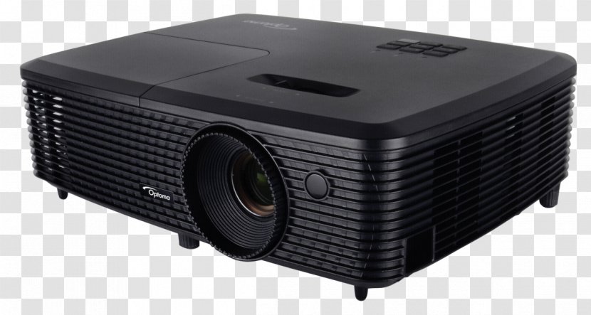Multimedia Projectors Optoma X341 Digital Light Processing X319USTE DLP Ultra Short Throw Projector - Highdefinition Television Transparent PNG