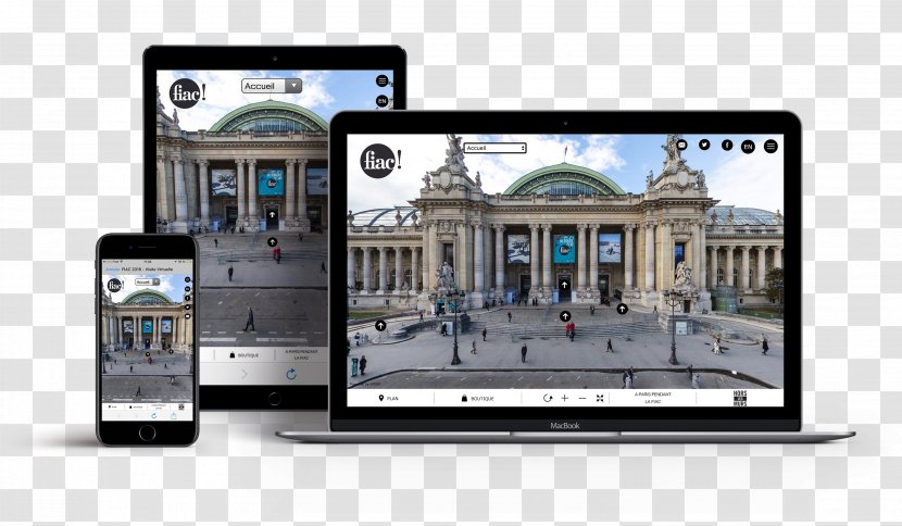 FIAC International Contemporary Art Fair Smartphone Crossmedia - Gadget Transparent PNG