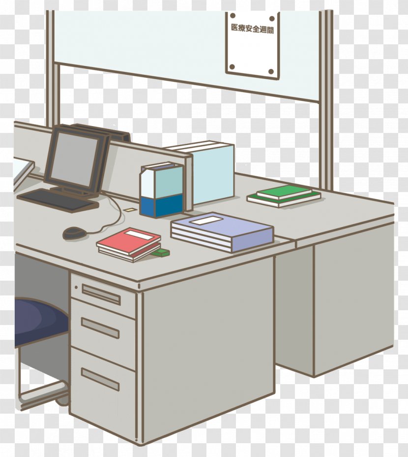Desk Office File Cabinets 事務 - Nursing Care - Roo Transparent PNG