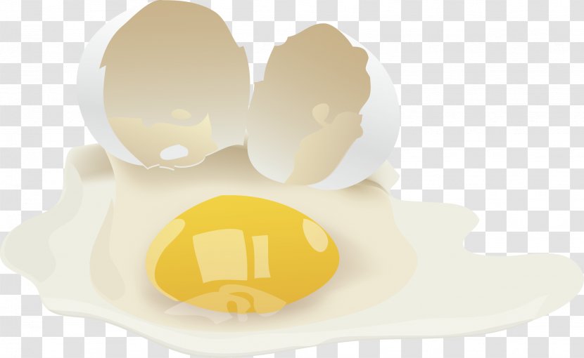 Fried Egg Photography Food Illustration - Handkerchief - Broken Vector Transparent PNG