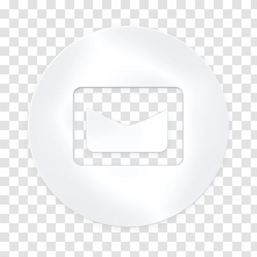 Contact Icon Email Full - Logo - Symbol Blackandwhite Transparent PNG