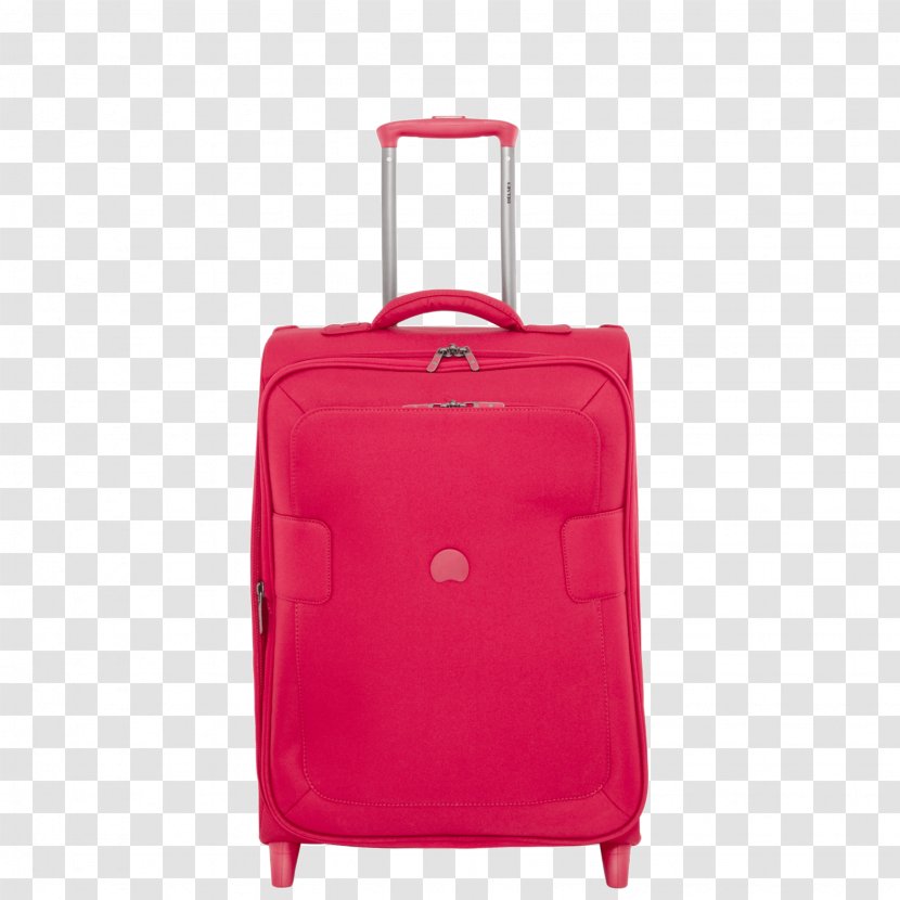 Hand Luggage Baggage Suitcase Delsey - Red - Bag Transparent PNG