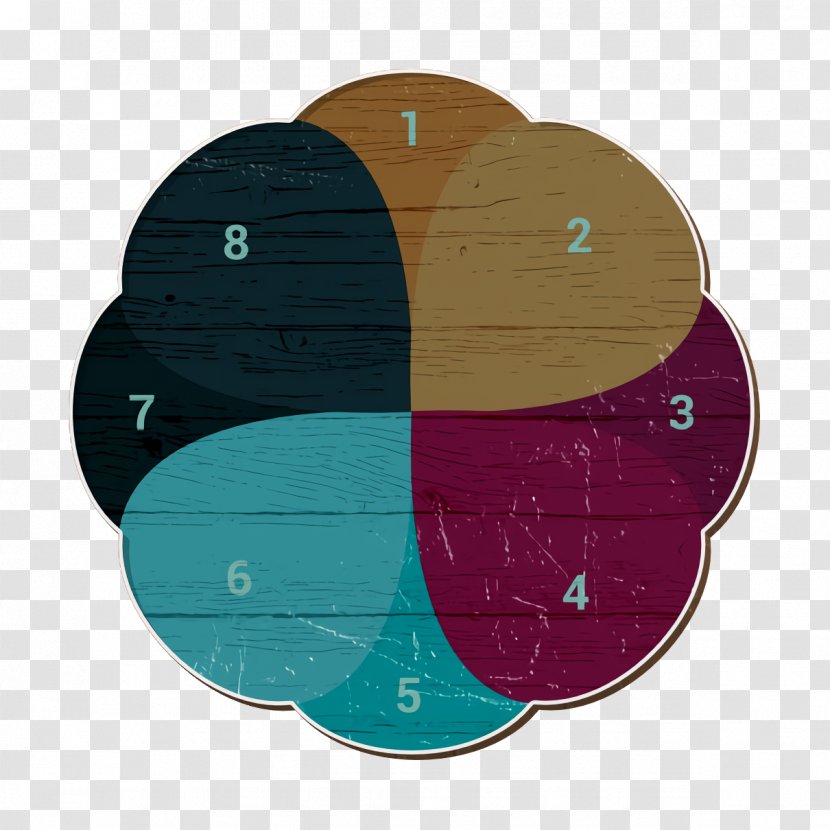 Analytics Icon Infographic Pie Chart - Aqua - Diagram Teal Transparent PNG