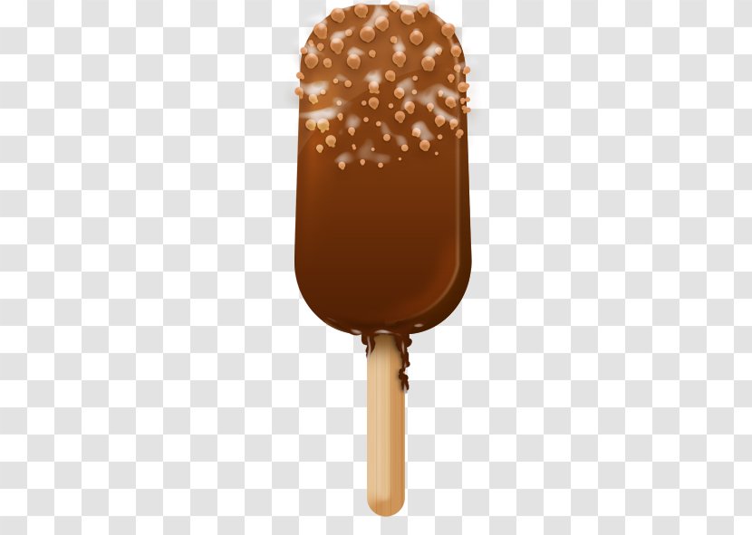 Ice Cream Pop Chocolate - Popsicle Transparent PNG