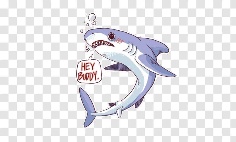 Great White Shark Drawing Clip Art Transparent PNG
