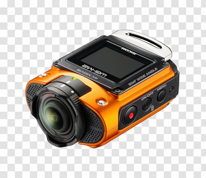 Pentax K200D Action Camera Ricoh 4K Resolution - Digital - Gopro Cameras Transparent PNG