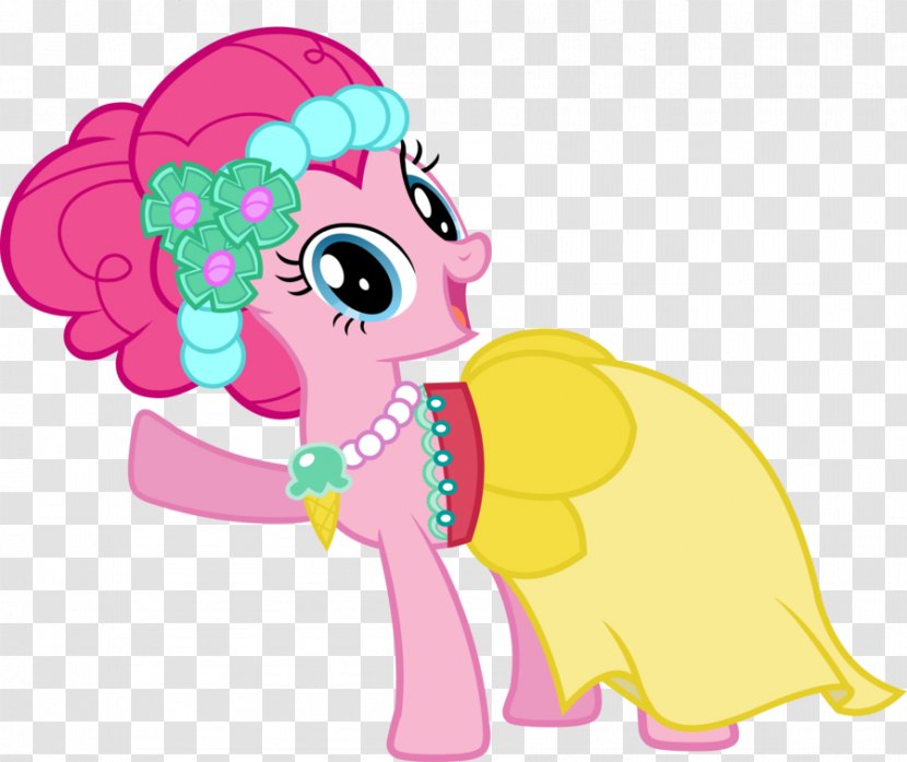 Pinkie Pie Twilight Sparkle Wedding Dress My Little Pony - Flower - Animated Pictures Transparent PNG