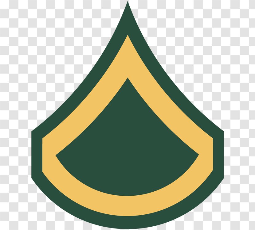 United States Army Enlisted Rank Insignia Private First Class Military - Specialist Transparent PNG