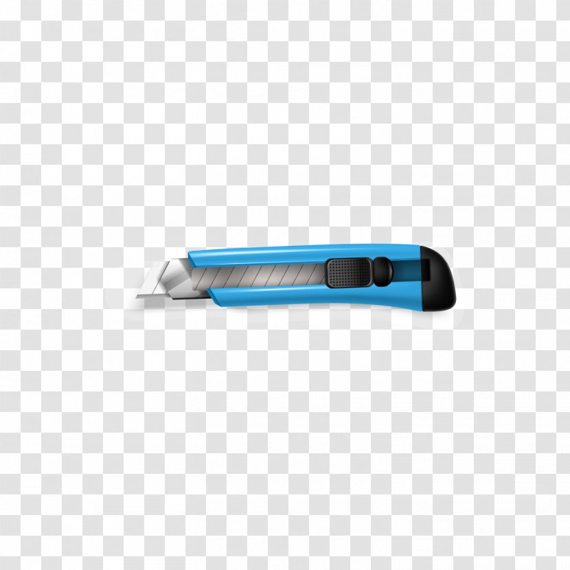 Blue Angle - Art Knife Transparent PNG