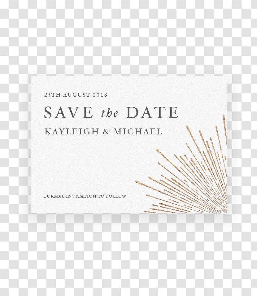 Brand Font - Text - Wedding Card Mock Invitation Transparent PNG