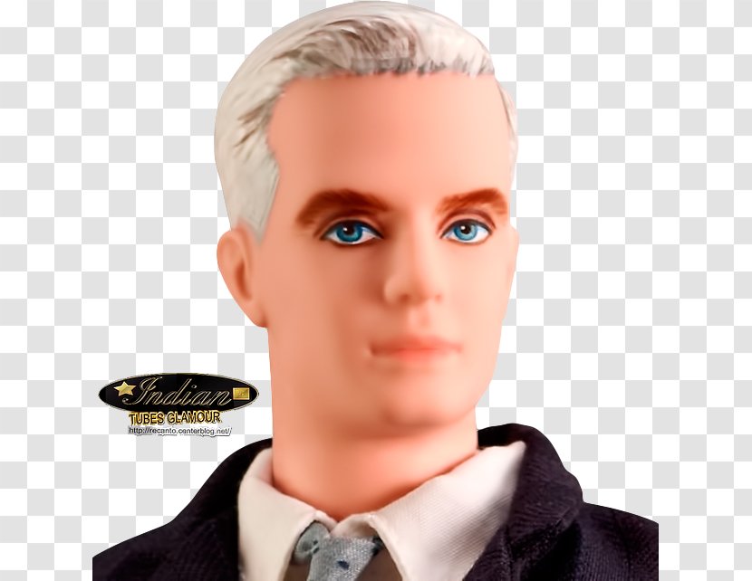 Roger Sterling Mad Men Doll Mattel Barbie Transparent PNG