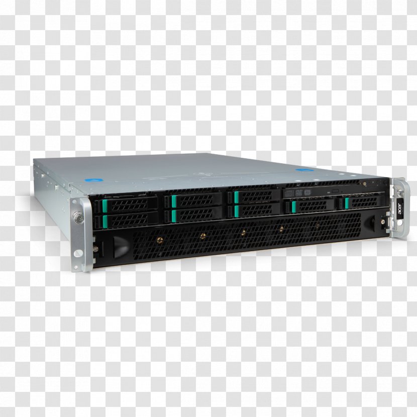 Computer Network Servers Acer Disk Array - Ethernet Hub - Bigger Zoom Big Transparent PNG