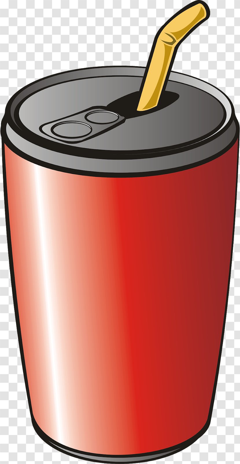 Straw Background - Drawing - Beverage Can Cylinder Transparent PNG