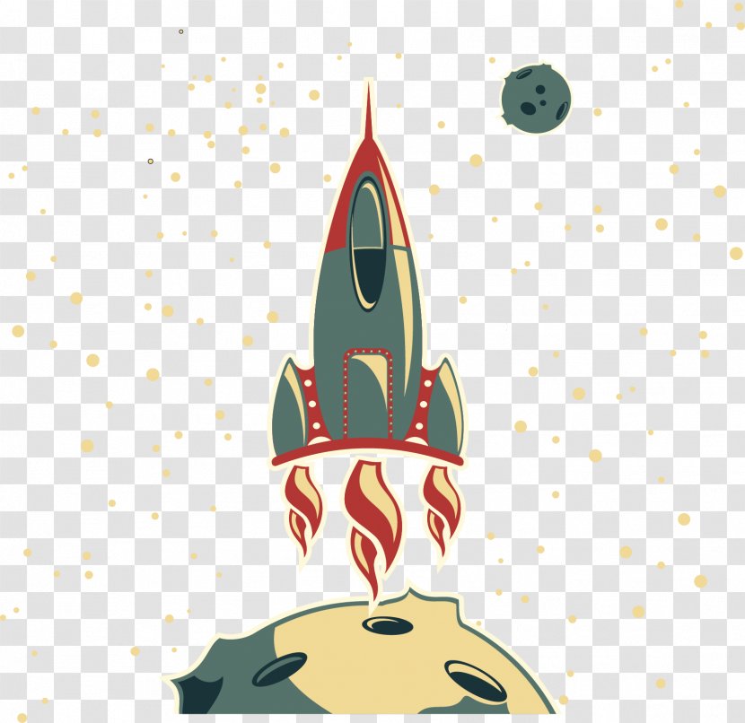 Spacecraft Rocket Illustration - Space Transparent PNG