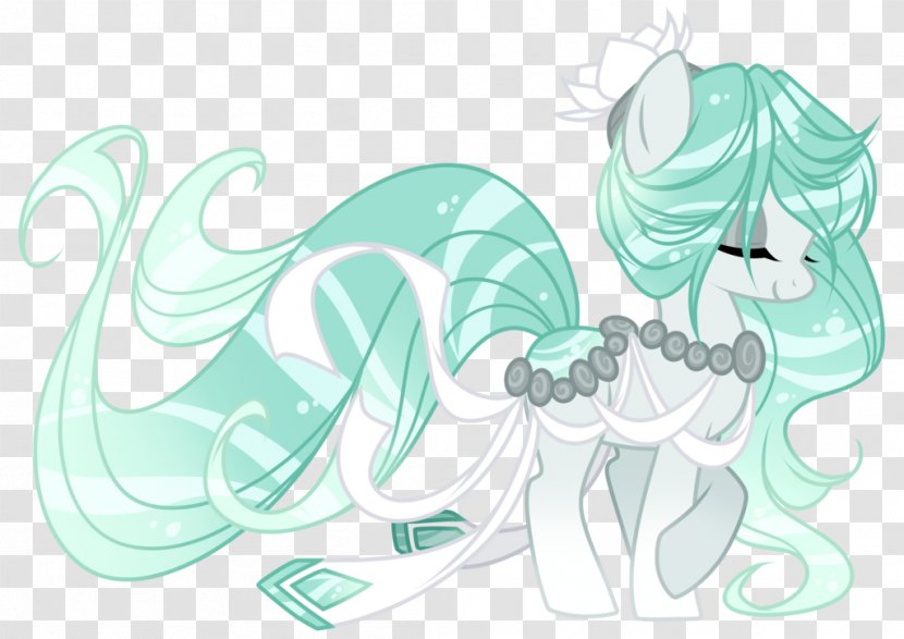 My Little Pony YouTube Horse Sketch - Flower - Koi Fish Chasing Transparent PNG