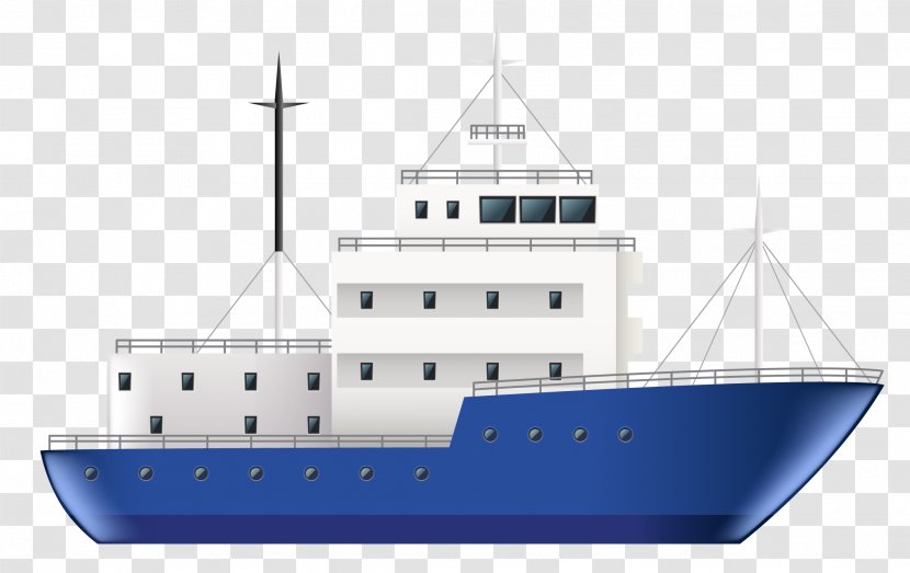 Yacht Cruise Ship - Vector Transparent PNG