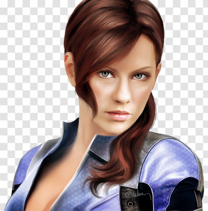 Jill Valentine Resident Evil 6 3: Nemesis Chris Redfield Claire - Layered Hair - Pulse Transparent PNG