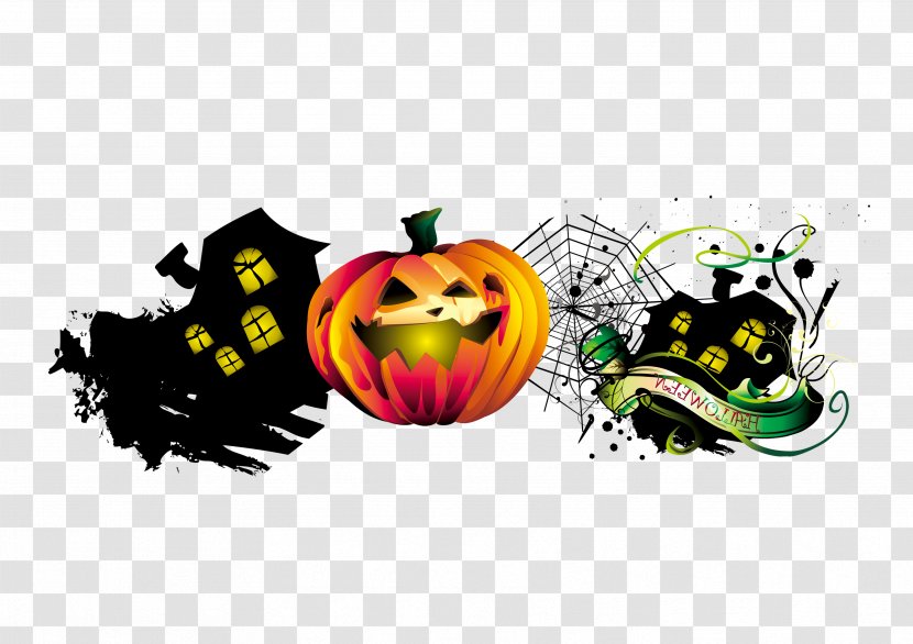Halloween Pumpkin Graphic Design - Illustration Transparent PNG