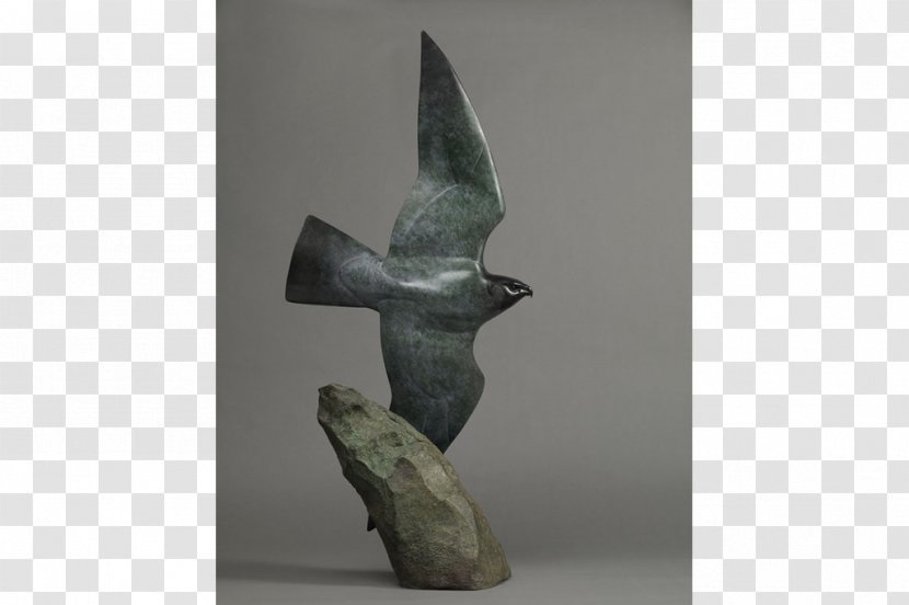 Bronze Sculpture Stone Carving Statue Wood - Falcon Transparent PNG
