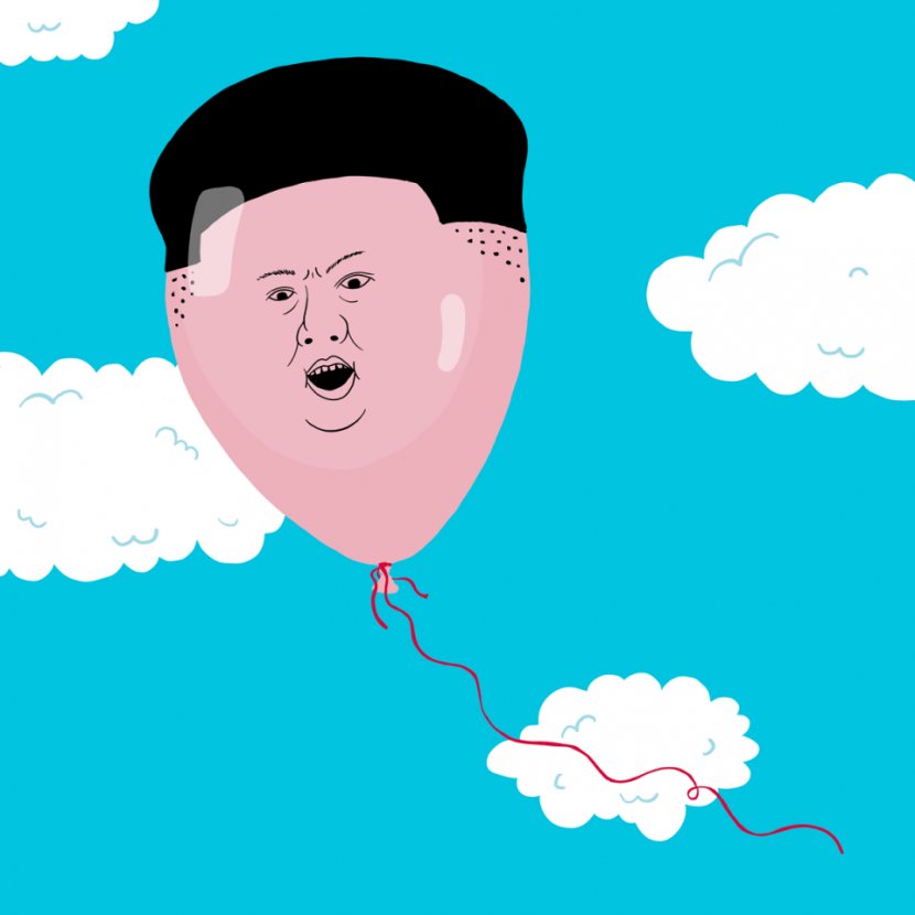 2016 North Korea Nuclear Test Drawing Male - Cartoon - Kim Jong-un Transparent PNG