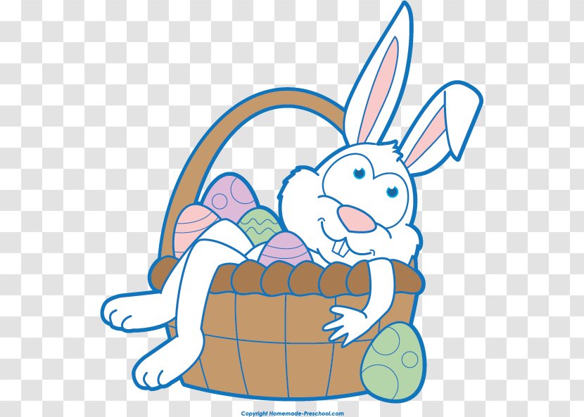 Easter Bunny Rabbit Egg Clip Art - Cliparts Transparent PNG