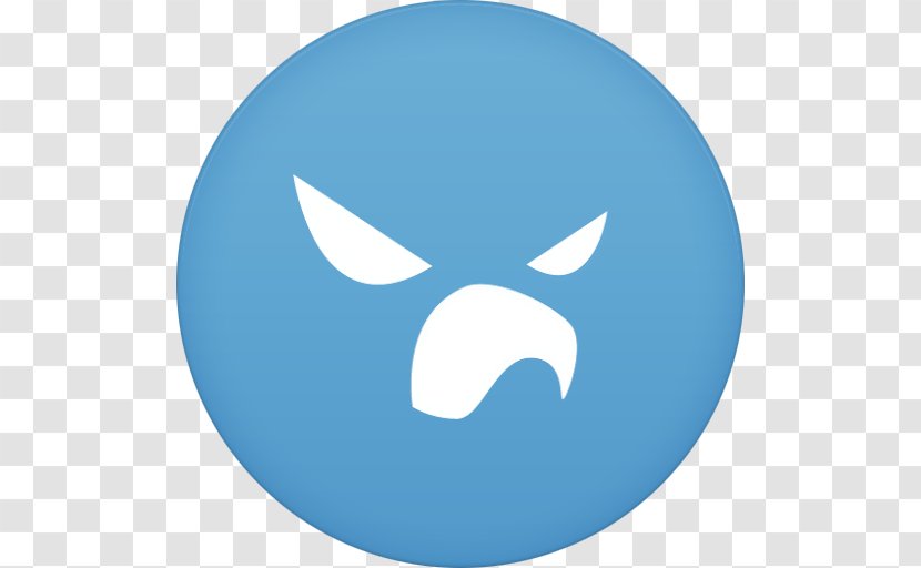 Blue Smile Font - Falcon - Pro For Twitter Transparent PNG