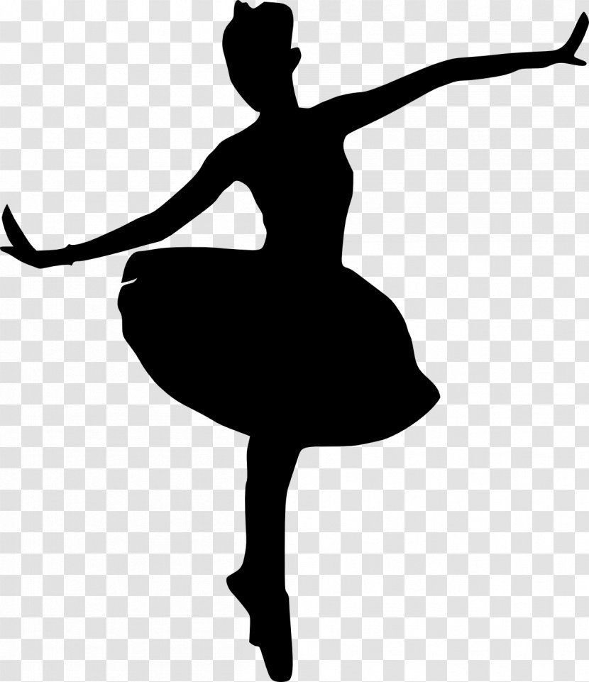Ballet Dancer Silhouette Symbol Clip Art - Flower Transparent PNG