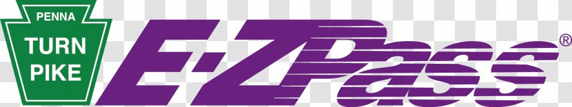 E-ZPass Pennsylvania Turnpike Logo Maryland Brand - Purple - Ipass Transparent PNG