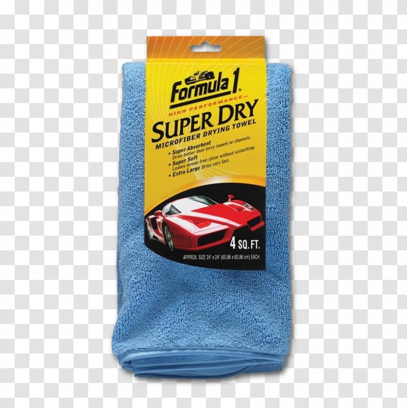 Towel Formula 1 Microfiber Textile Car Transparent PNG