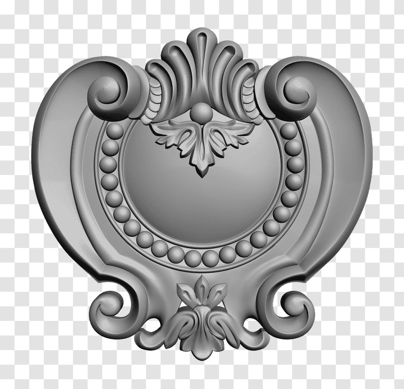 Silver Product Design Pattern - Metal - Cartouche Badge Transparent PNG