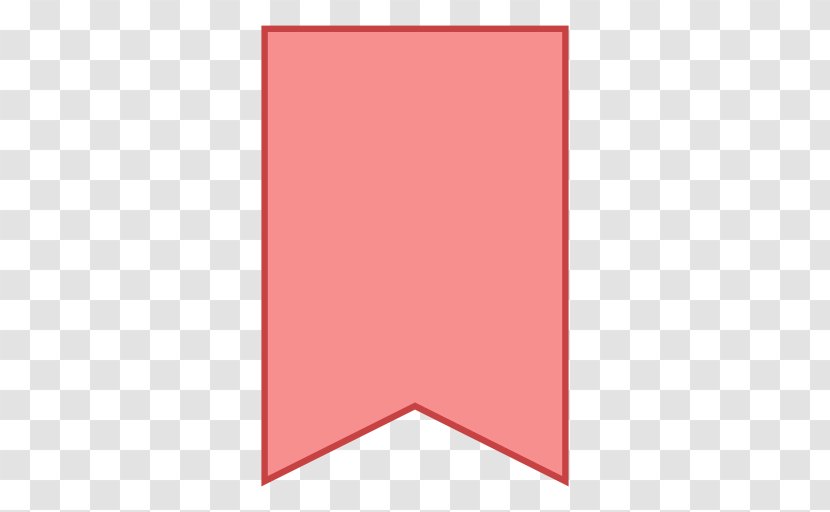 Social Bookmarking Ribbon - Red - Rectangle Transparent PNG